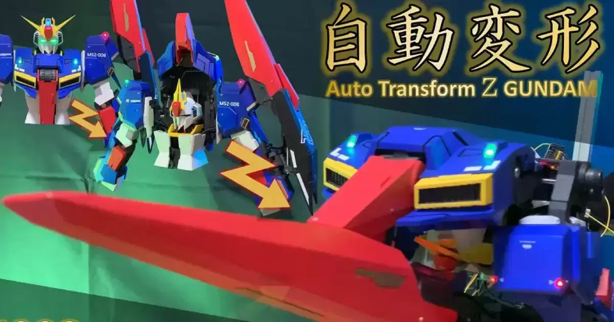 野生亞那海姆員工出現？ Vtuber神製作《機動戰士Z鋼彈》自動變形Z鋼彈