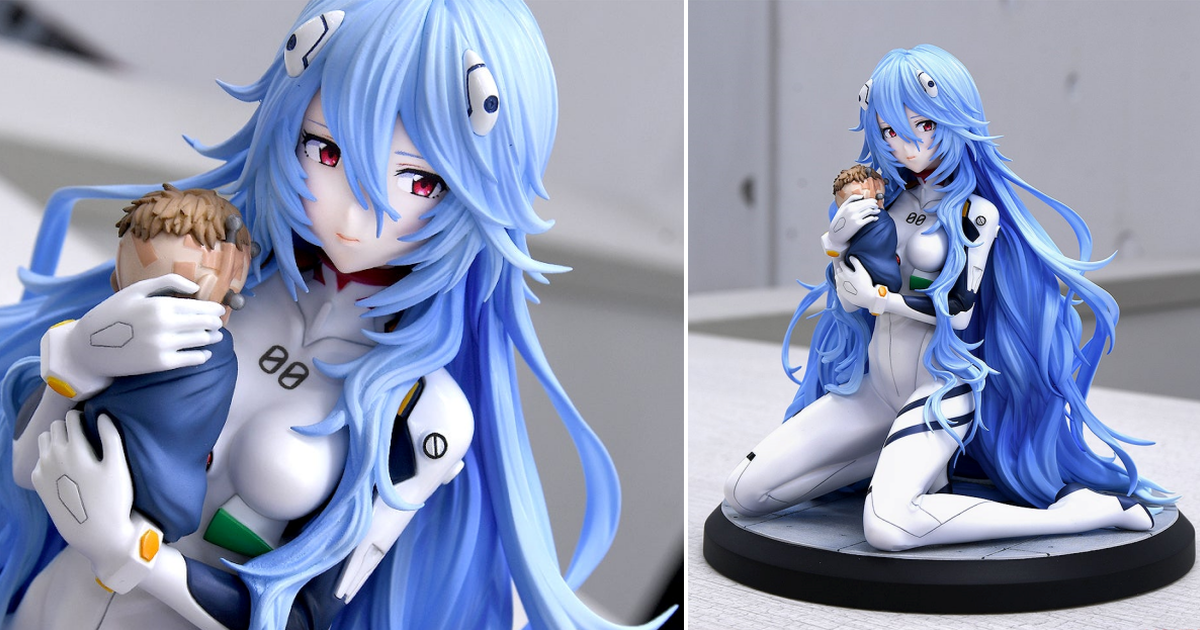 GSC《福音戰士新劇場版：終》綾波零 長髮Ver.1/7比例模型 輕透感中散發母性魅力★