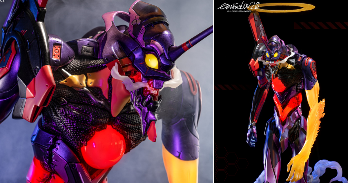 Infinity Studio《福音戰士新劇場版：破》初號機 覺醒 全身雕像 82公分魄力再現還我綾波場面！