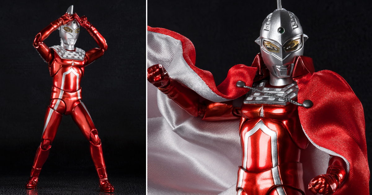 S.H.Figuarts「超人七號 55th Anniversary Ver.」嶄新金屬塗裝、披風與55周年紀念台座登場！