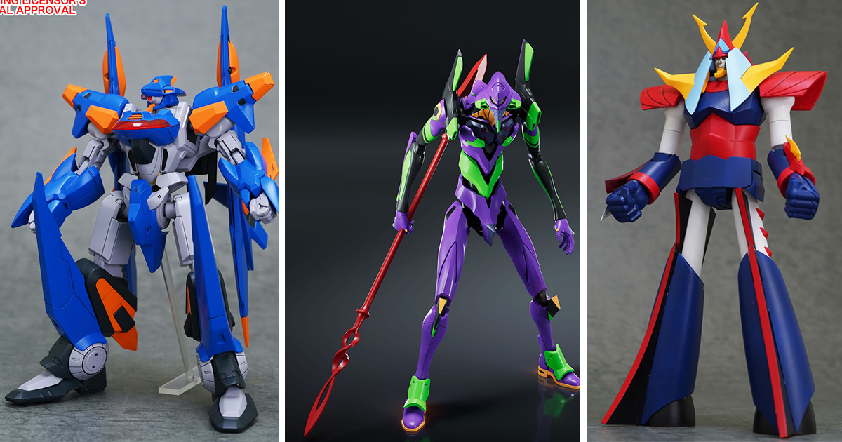 好微笑『MODEROID』組裝模型系列公開「EVANGELION初號機」「鐵人28號」...等多款新作原型！