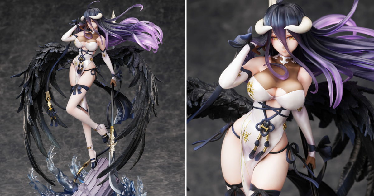 強調豐滿的身材曲線！F: NEX《OVERLORD》雅兒貝德 旗袍ver. 1/7比例模型