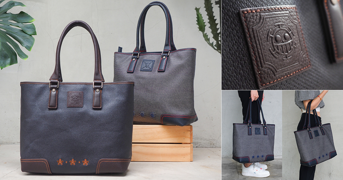百年工芸帆布「松右衛門帆」で、ONE PIECE専用トートバッグを製作 