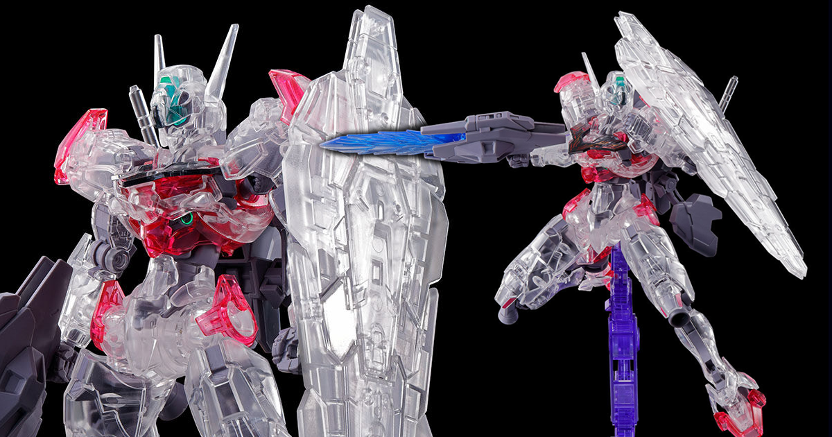 特殊配色再現水星的魔女前傳主役機『HG 1/144 魔靈鋼彈 [透明配色]』預計 10 月發售！
