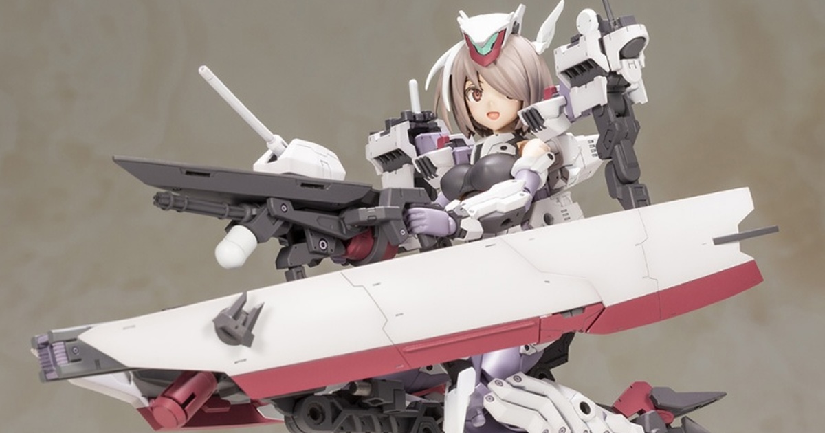 身材和武裝都相當有份量！壽屋『FRAME ARMS GIRL 骨裝機娘 金剛』預計 2023 年 05 月發售！