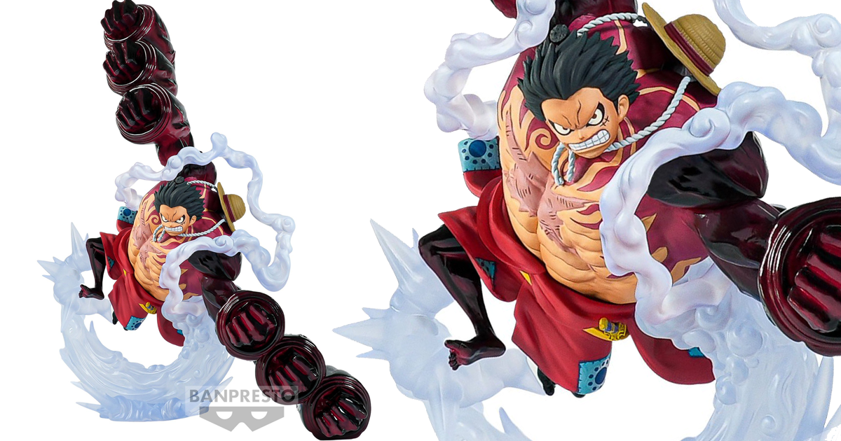 BANPRESTO『ONE PIECE』モンキー・D・ルフィ ギア4「ゴムゴムの猿王群 