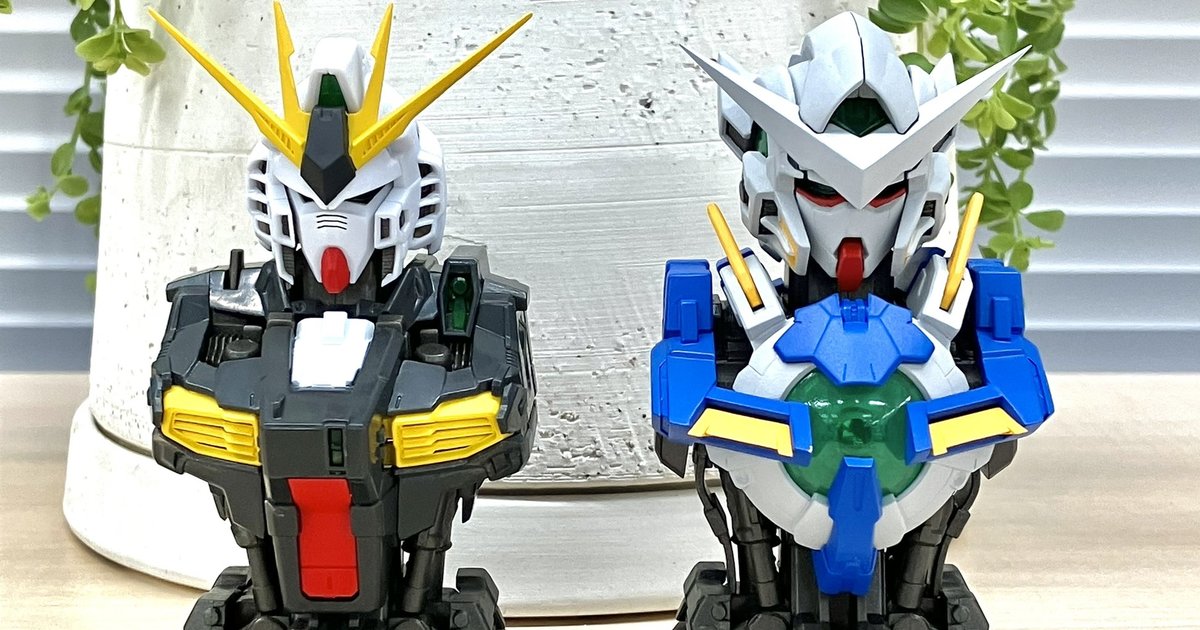 全新鋼彈胸像轉蛋『MS MECHANICAL BUST』第二彈將推出「能天使鋼彈」！