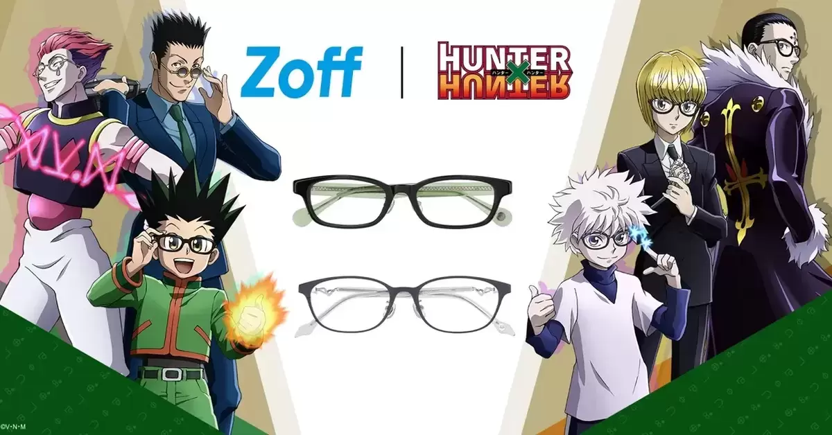 跟上連載重啟！ Zoff⨯《獵人HUNTER×HUNTER》推出聯名眼鏡六款