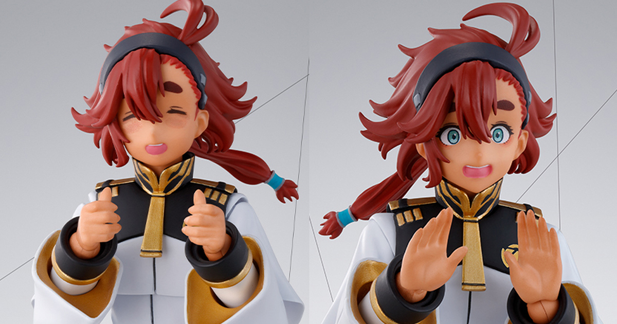 四種表情再現劇中可愛模樣！機動戰士鋼彈水星的魔女『S.H.Figuarts 蘇萊塔・墨丘利』預計 2023 年 04 月發售