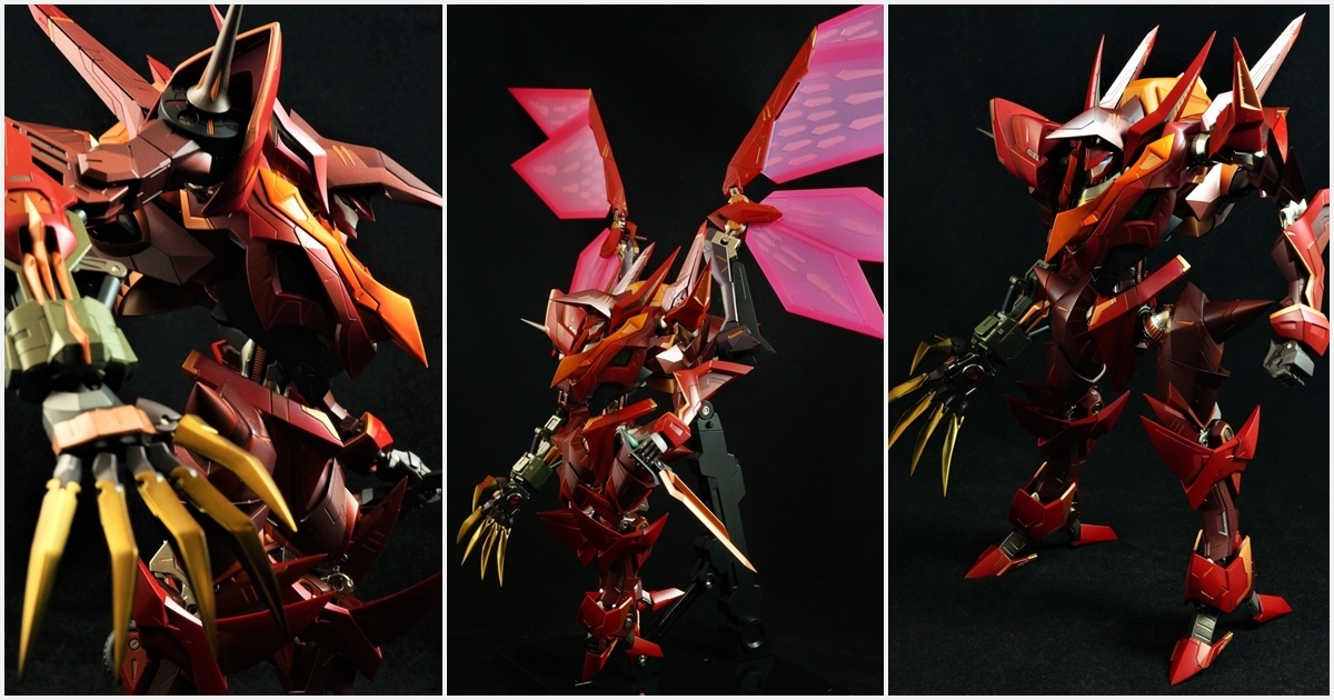 【奇玩具誌】金色的爪‧紅色的翼——METAL BUILD 紅蓮聖天八極式 GUREN TYPE-08 ELEMENTS 