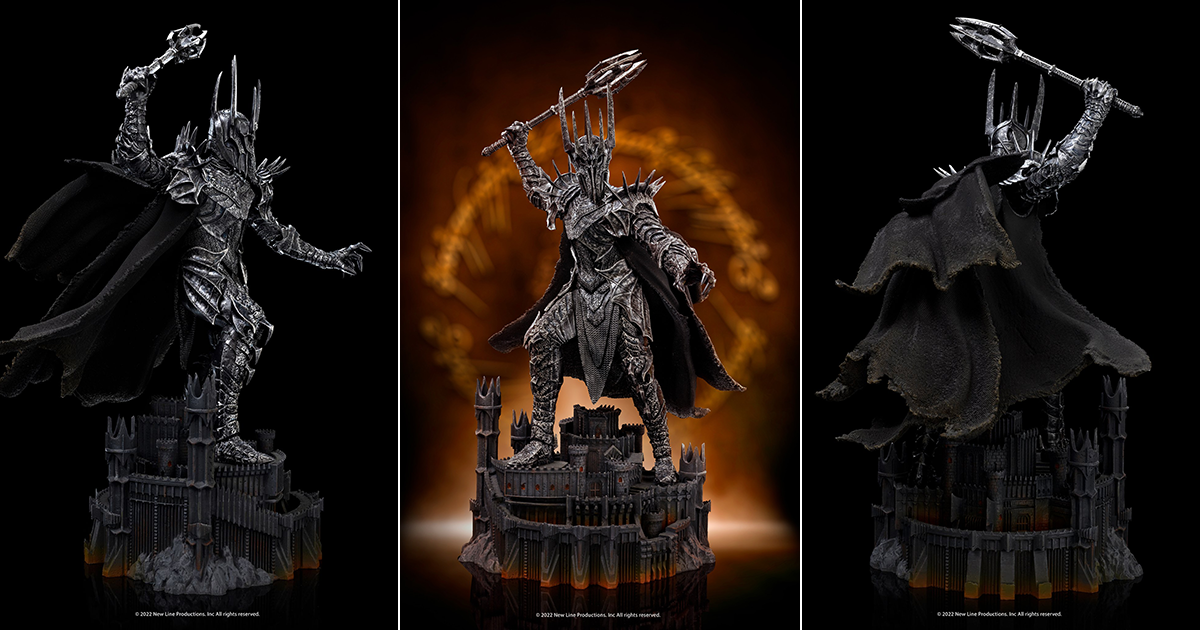 Iron Studios『ロード・オブ・ザ・リング』サウロン 1/10スケール全身 