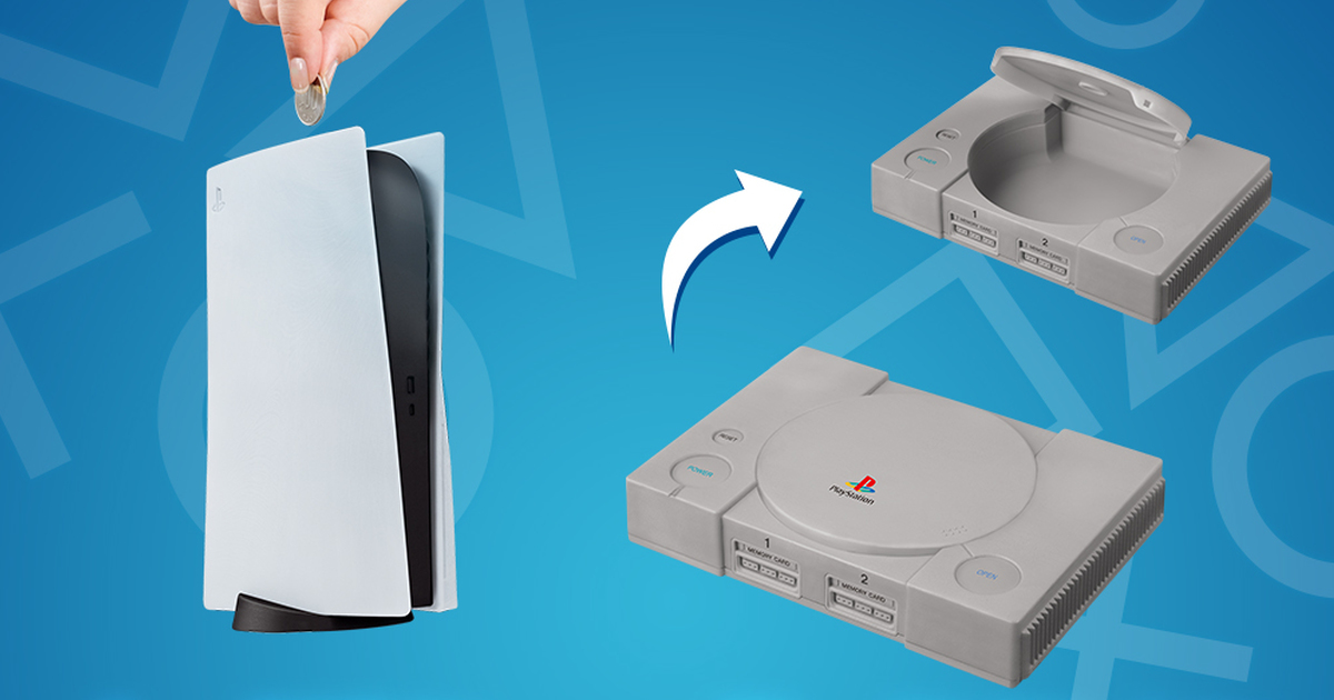 「一番賞 for PlayStation TM」PS5造型存錢筒、初代PS收納盒等主機周邊 12月開抽！