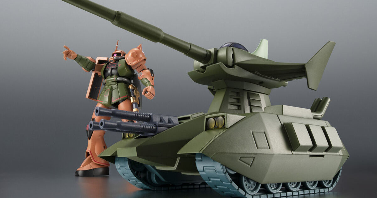 ROBOT魂『卡爾瑪專用薩克Ⅱ＆馬傑拉戰車 地球降落作戰套裝 ver. A.N.I.M.E.』預計 2023 年 04 月發售！