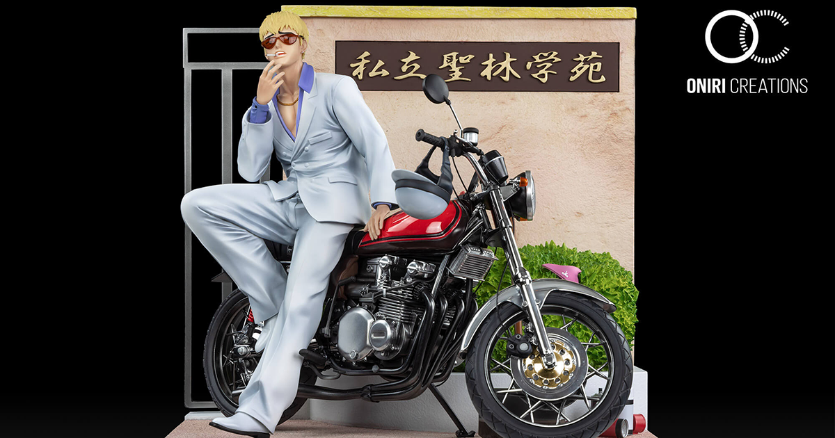 Oniri Créations『GTO』鬼塚英吉 1/6スケールジオラマスタチュー 俺は