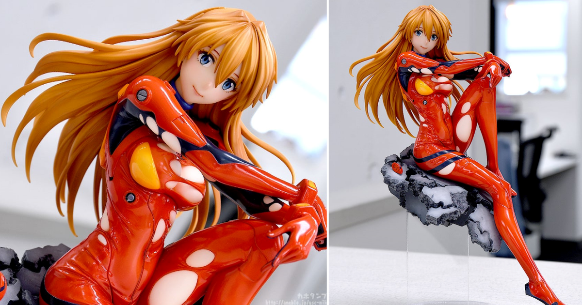 GSC《福音戰士新劇場版：終》明日香‧蘭格雷 1/7 比例模型  瞬間長大的成熟爆衣造型！