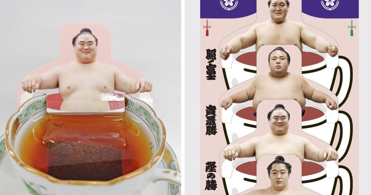 日本相撲官方推出「力士紅茶」超吸睛趣味設計博網友讚: 這就是所謂的相撲汁嗎？ 日刊電電