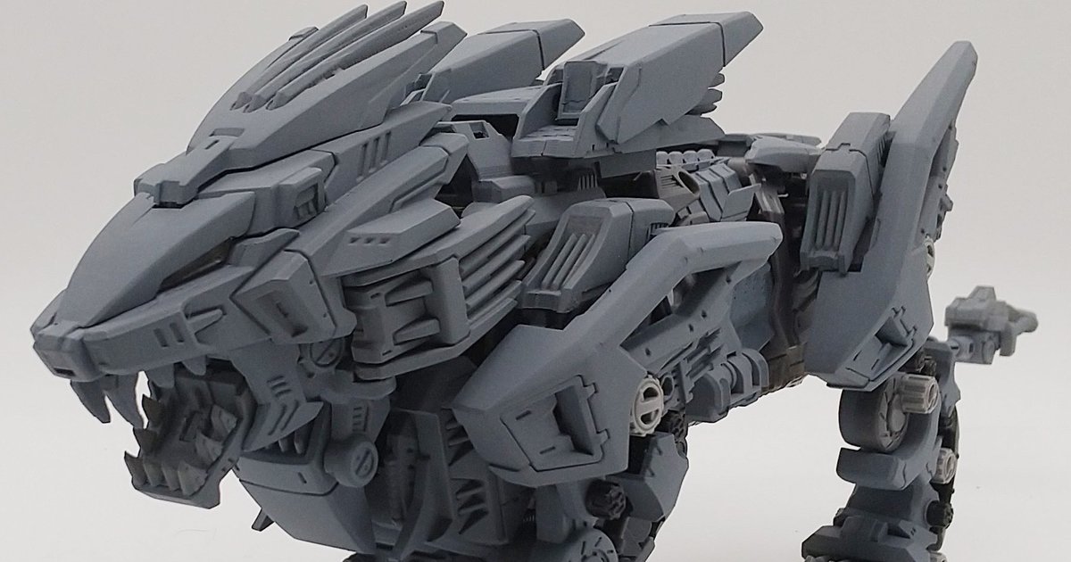洛伊德 40 周年商品第二彈『ZOIDS AZ-02 長牙獅零式（LIGER ZERO）』開發中試作品公開！
