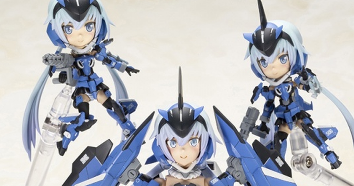 可愛低頭身《機甲少女》組裝模型第二彈『FRAME ARMS GIRL Qpmini 史蒂蕾特』預計 2023 年 05 月發售！