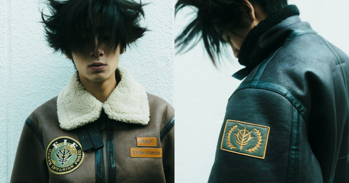 吉翁的極致禦寒！STRICT-G×ALPHA INDUSTRIES《機動戰士鋼彈》B-3夾克登場