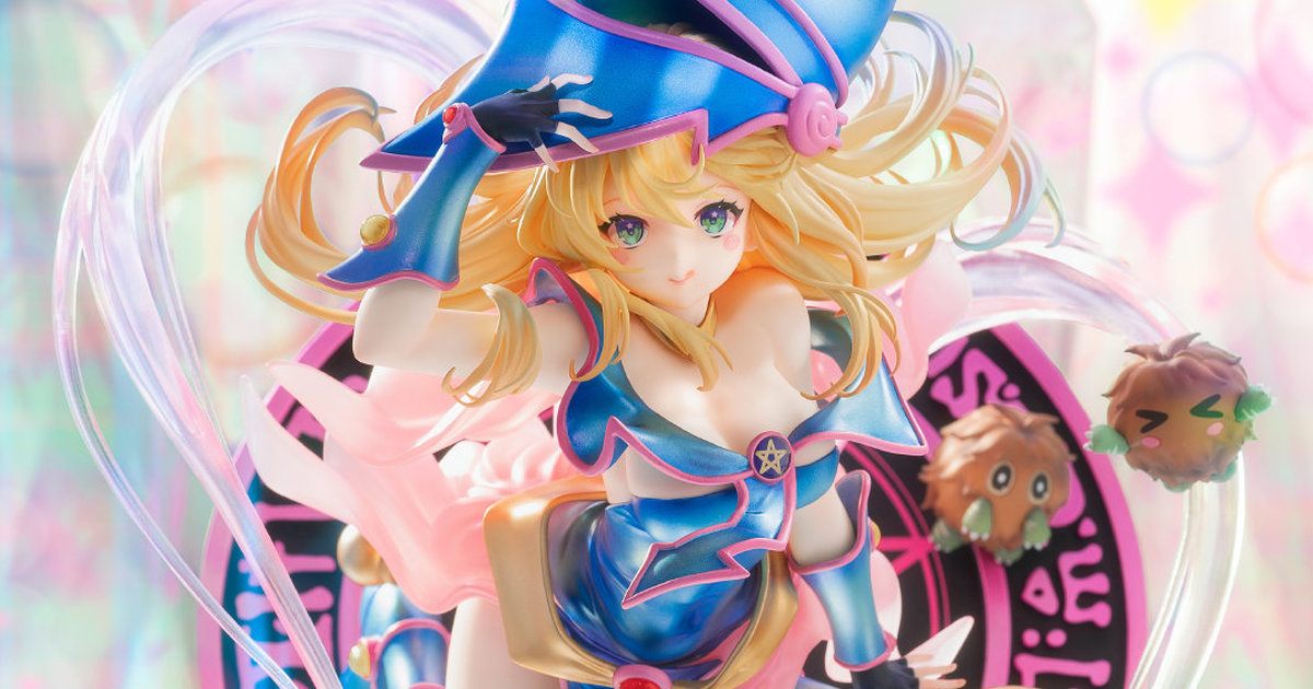 嗯哼♥ MAGI ARTS《遊戲王怪獸之決鬥》黑魔導女孩 栗子球 1/6比例模型可愛登場
