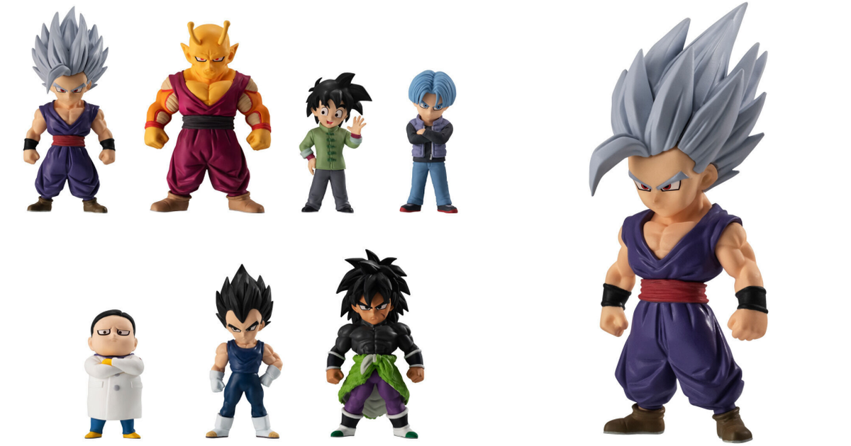 野獸悟飯！BANDAI CANDY《七龍珠超 超級英雄》經典角色人物 ADVERGE 第16彈盒玩