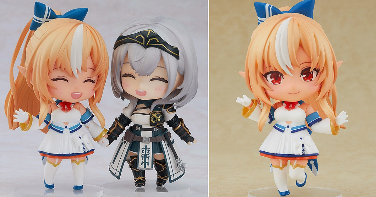 銀火CP來啦！Hololive VTuber「黏土人 不知火芙蕾雅」附與團長的牽手零件