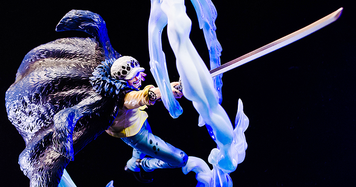CP值超高！細膩再現魄力注射刺擊姿態『Figuarts ZERO 超激戰 特拉法爾嘉·羅 三船長 鬼島怪物決戰』開箱報告