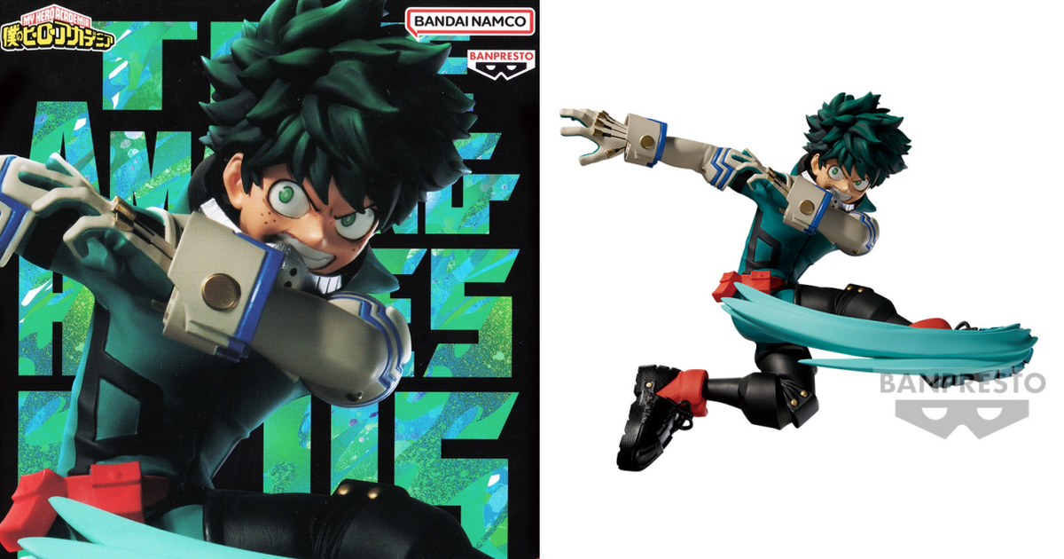 BANPRESTO景品「我的英雄學院 THE AMAZING HEROES-PLUS-綠谷出久」大好評熱賣中！
