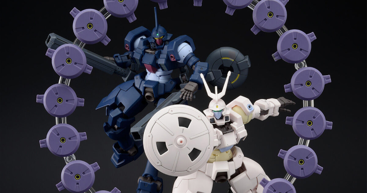 形影不離、攻防一體的黑白機體『HG 1/144 新機動戰記鋼彈W G-UNIT 拜葉特．休潘&麥丘留士．休潘』預計 2023 年 04 月發售！