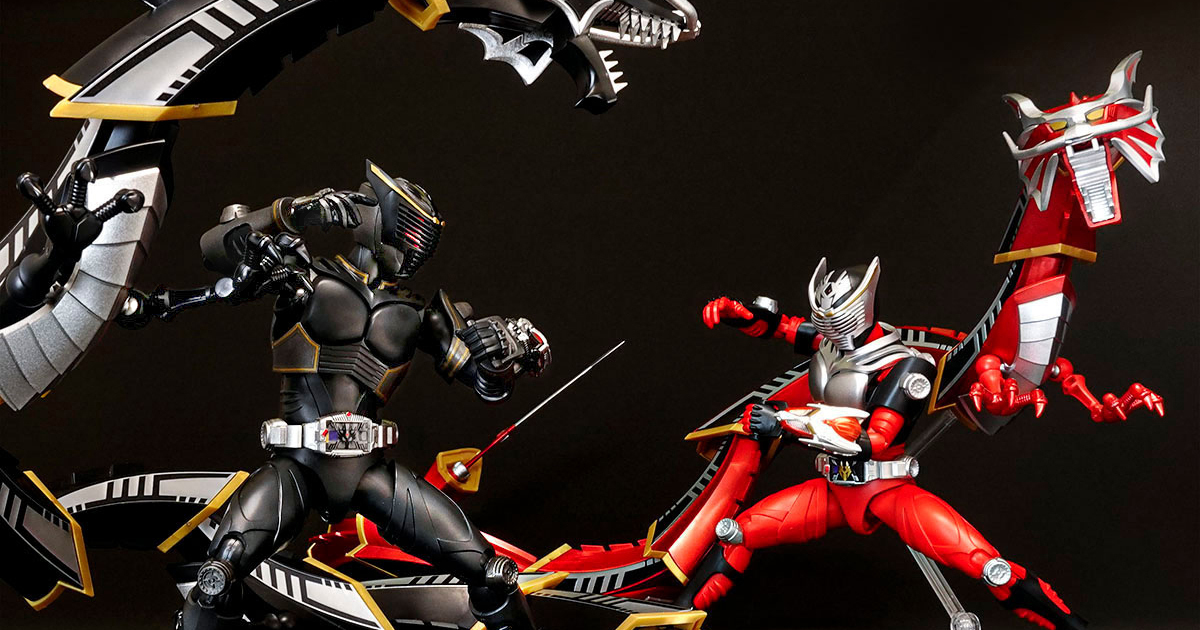 鏡像世界中的另一位城戸真司『Figure-rise Standard 假面騎士龍牙&暗黑龍』預計 2023 年 04 月發售！