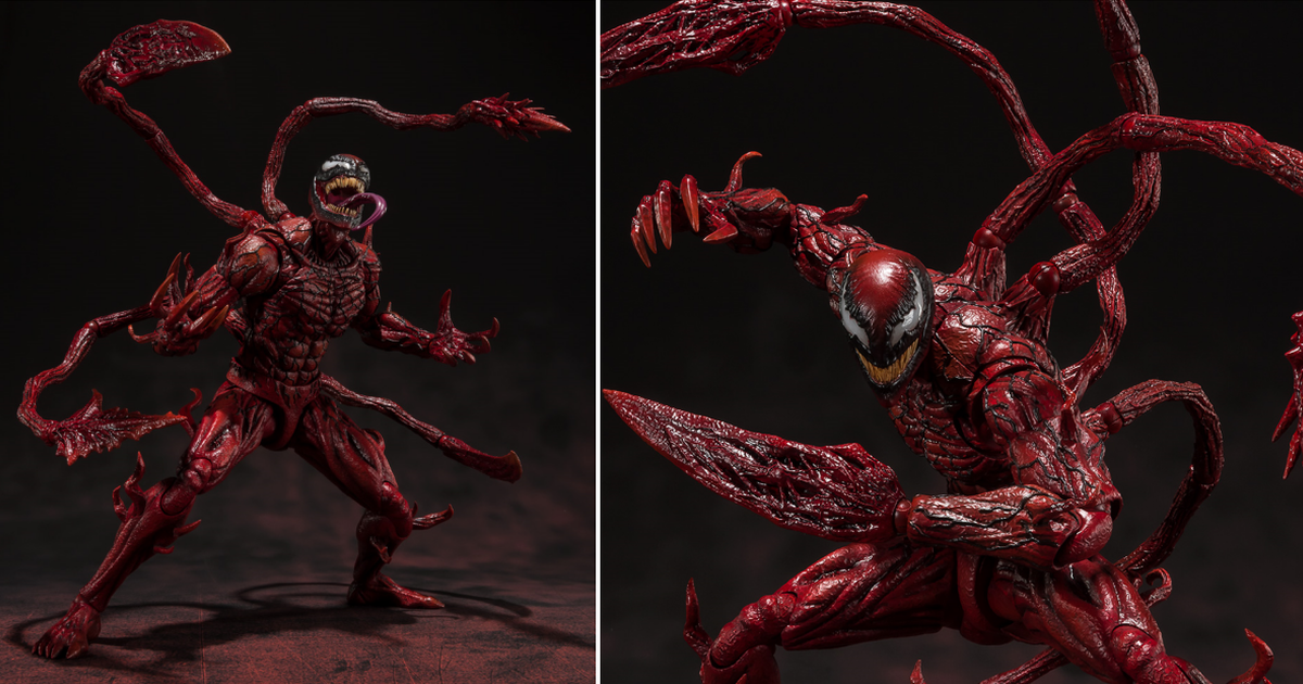 系列最大級！S.H.Figuarts「屠殺（猛毒2：血蜘蛛）」可動人偶 展現壓倒性的狂暴巨大身軀