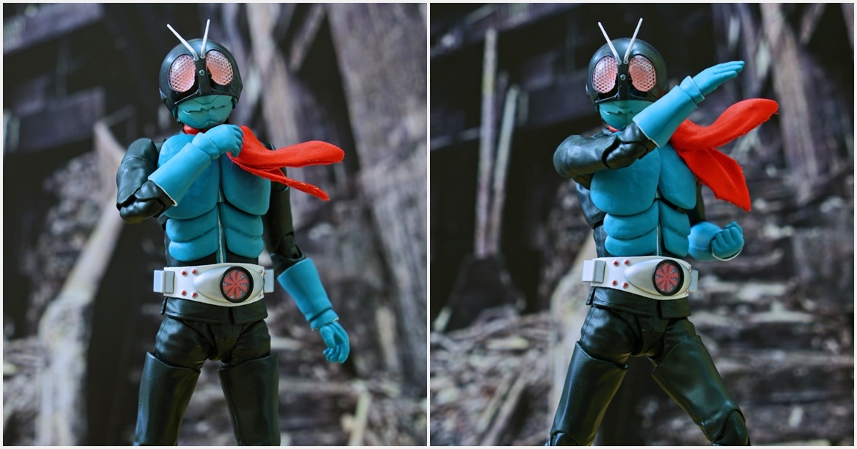 [D.M.S. 玩具報告] 悲劇之始 - SHF 真骨雕 - Kamen Rider 1 幪面超人舊 1 號