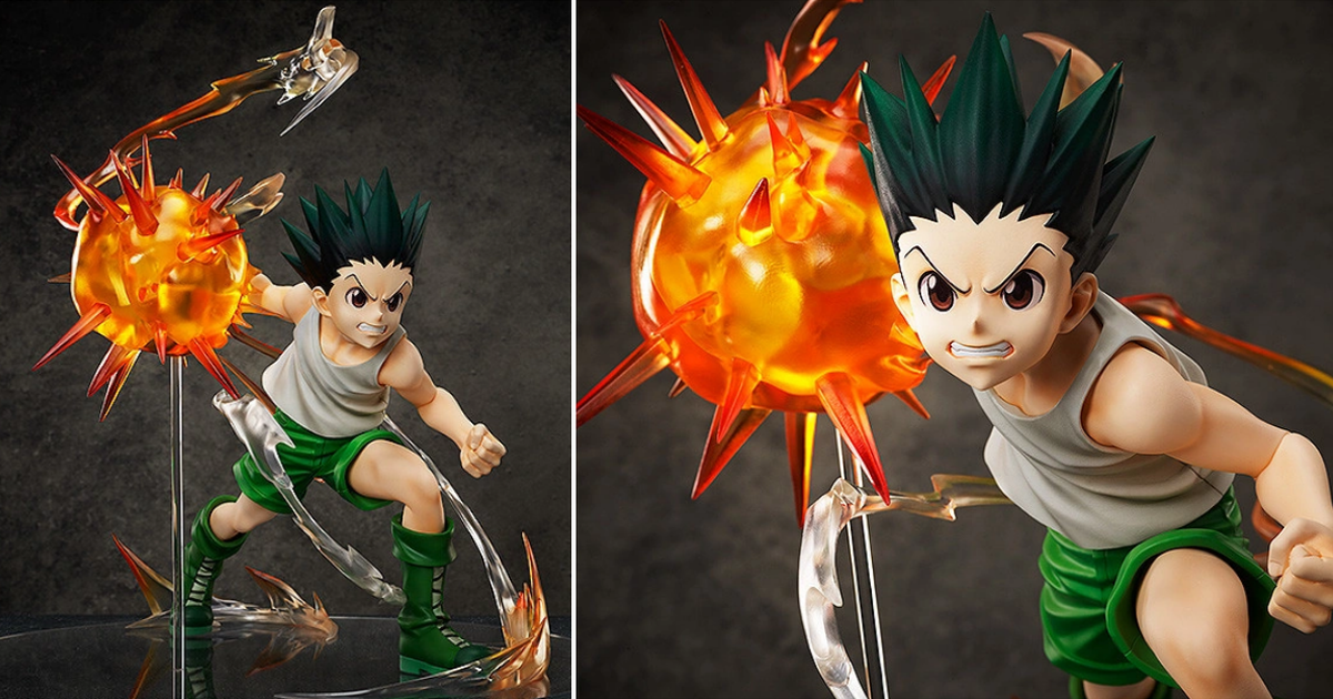 40公分魄力猜猜拳！FREEing《HUNTER×HUNTER 獵人》小傑·富力士 1/4比例模型