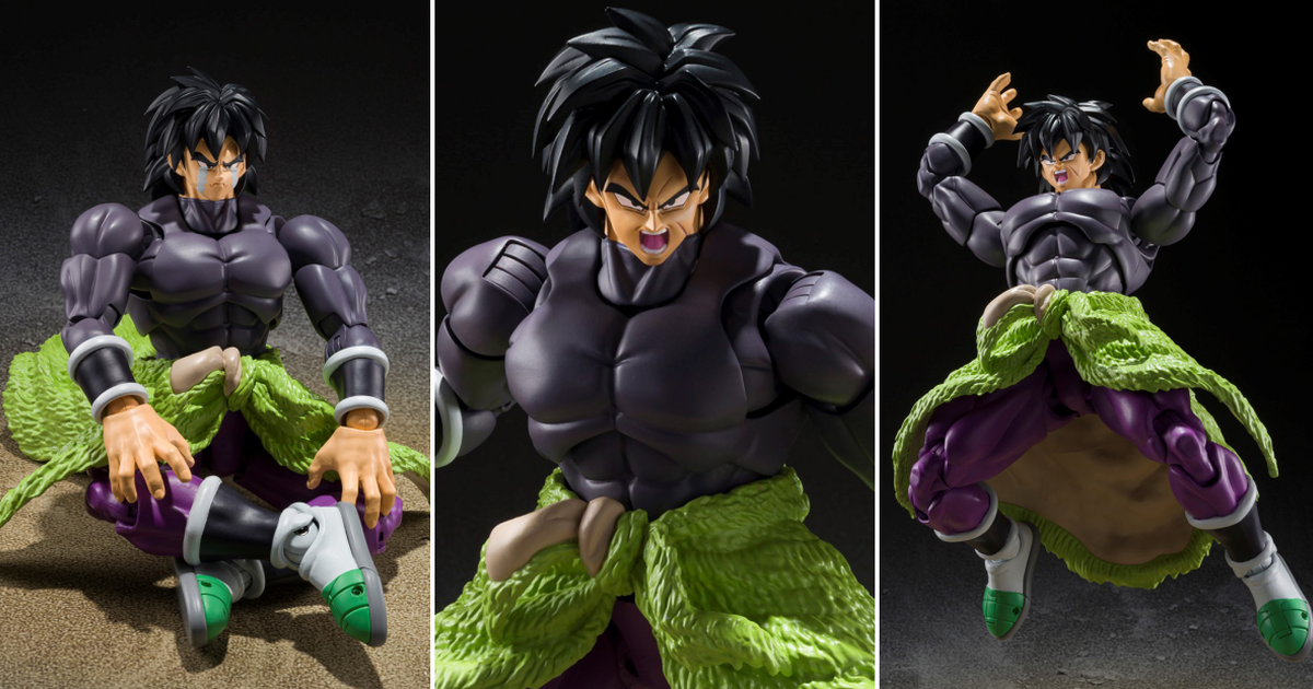 S.H.Figuarts《七龍珠超 超級英雄》布羅利 SUPER HERO 附充滿喜感的哭哭臉！