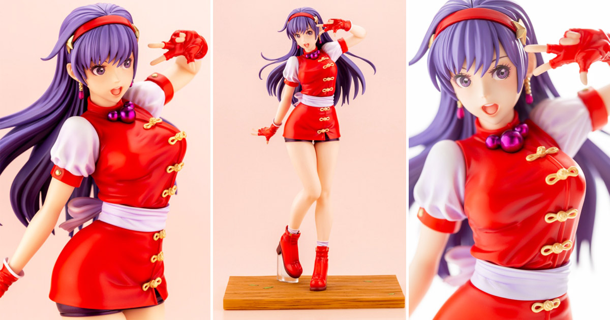 私の超能力を感じて！コトブキヤ SNK美少女『ザ・キング・オブ