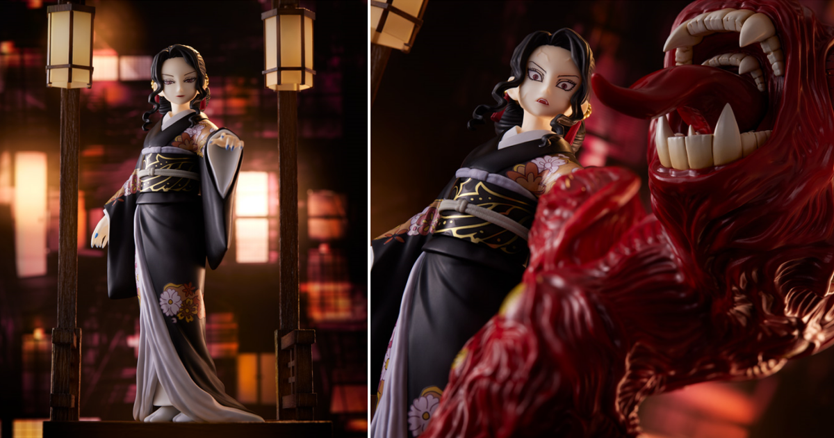 S-FIRE《鬼滅之刃》Super Situation Figure 鬼舞辻無慘 擬態芸妓 Ver. 妖豔&憤怒雙版本一次收錄！