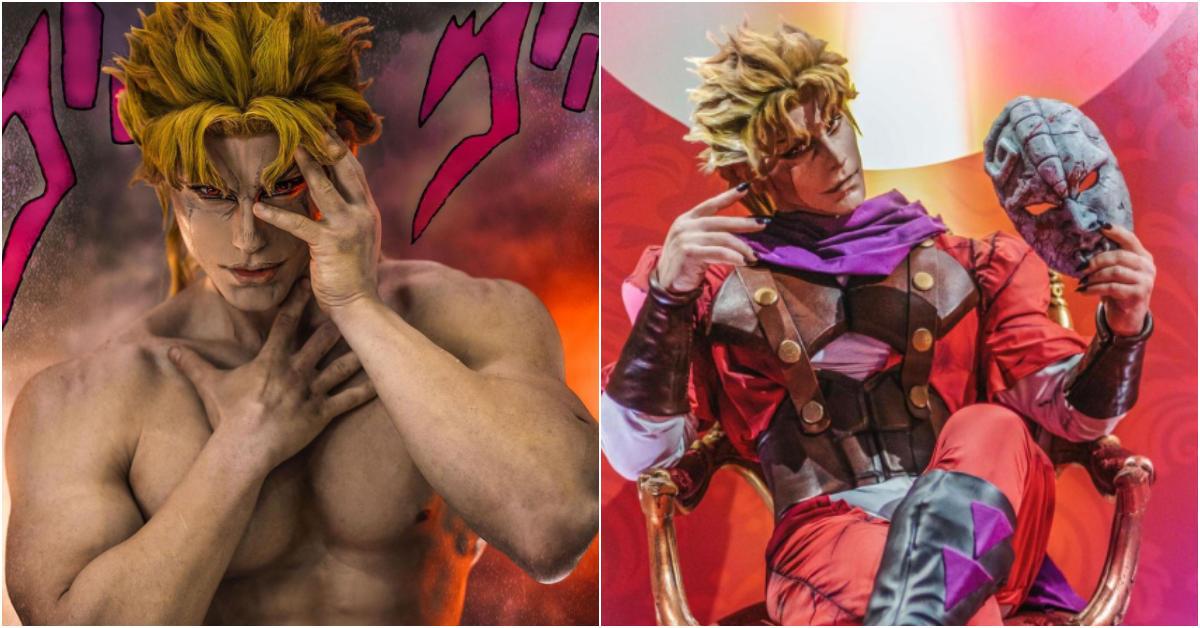 義大利CoserTaryn還原《JoJo的奇妙冒險》DIO 迷人霸氣笑容秀出好身材！