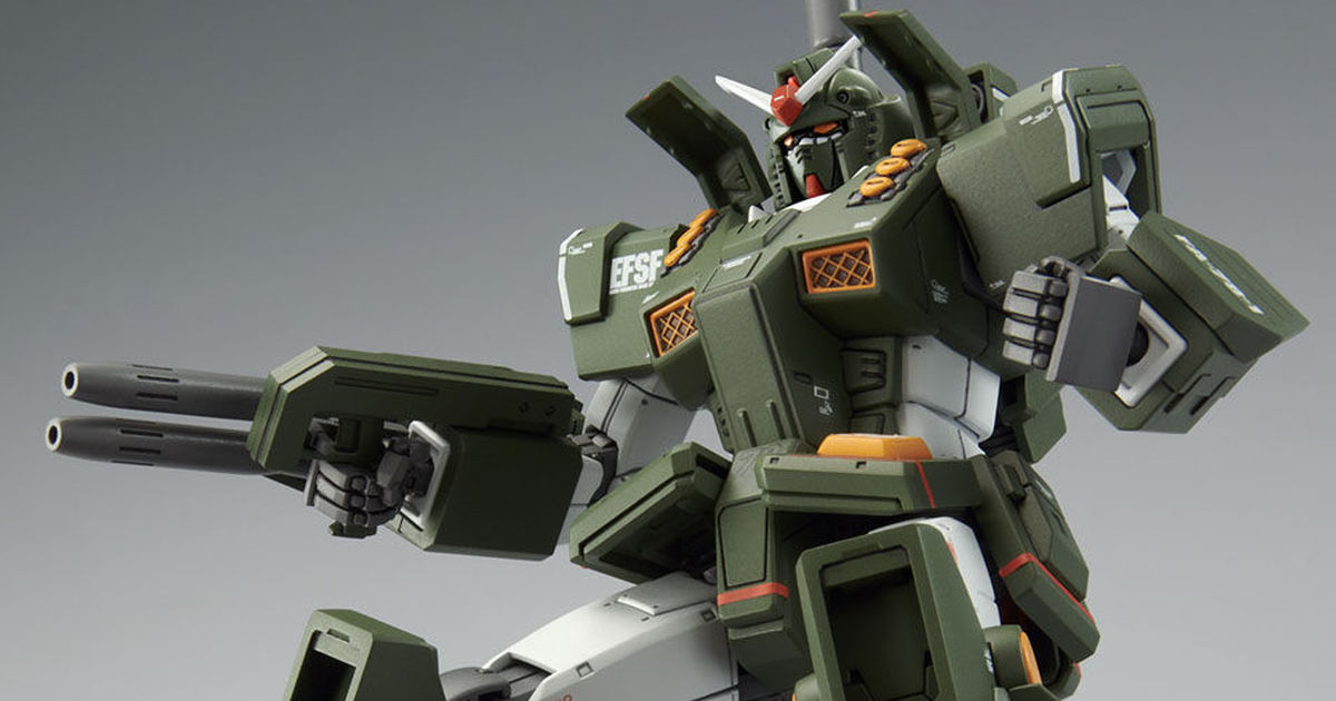 新規零件再現 THE ORIGIN MSD 版造型『HG 1/144 全裝甲型鋼彈』預計 2023 年 02 月發售！