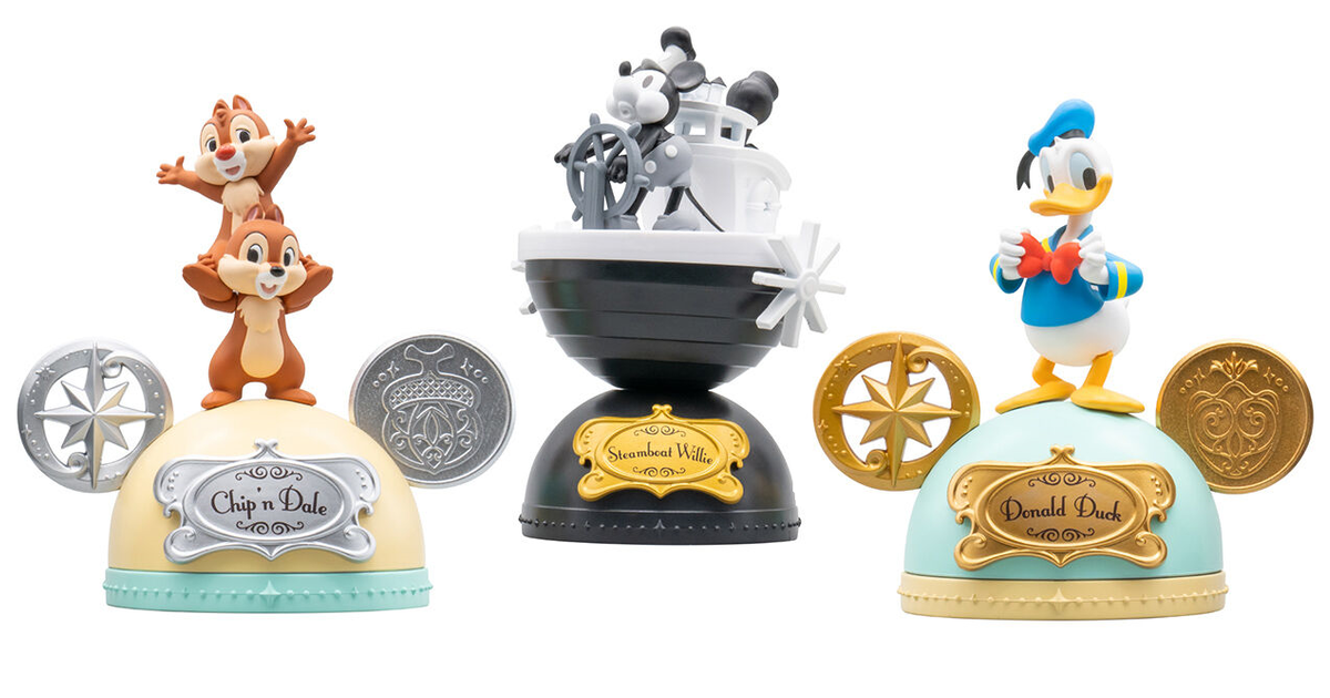 GASHAPON 迪士尼環保轉蛋「DISNEY CAPCHARA MAGINATION 2」12公分精緻場景！