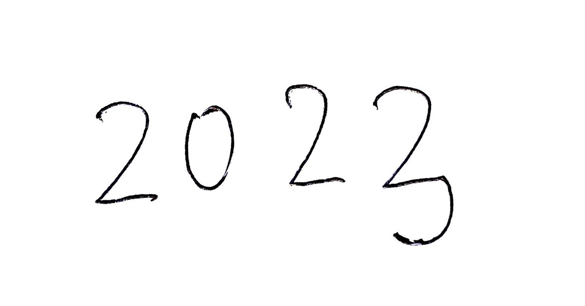 2023年到了！接下來就是開始寫錯年分的開始了　大概這一個月都會是如此吧...