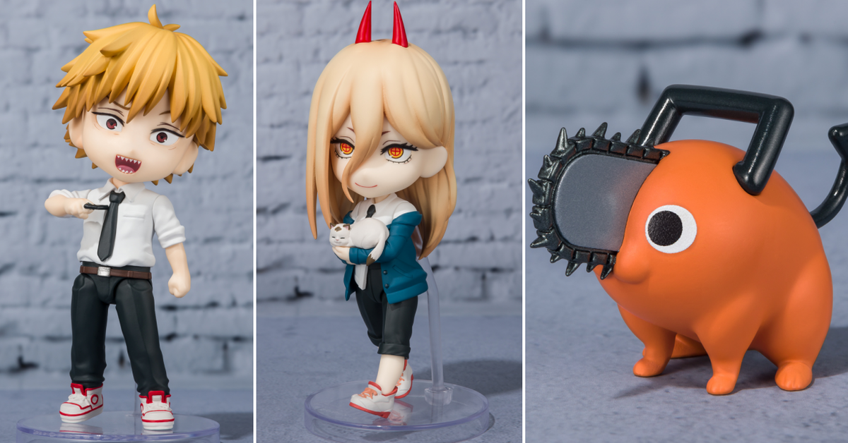 Figuarts mini《鏈鋸人》淀治＆波奇塔、帕瓦與喵子 Q版可動人偶 07月發售！