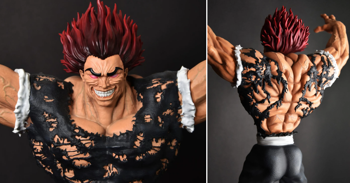 純度太低了...HES Collectibles《刃牙》範馬勇次郎 1/6比例限量雕像 地表最強生物登場！