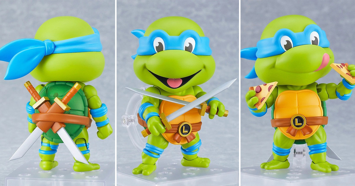 カメたちのリーダー！ねんどろいど『ミュータント・タートルズ』レオナルド