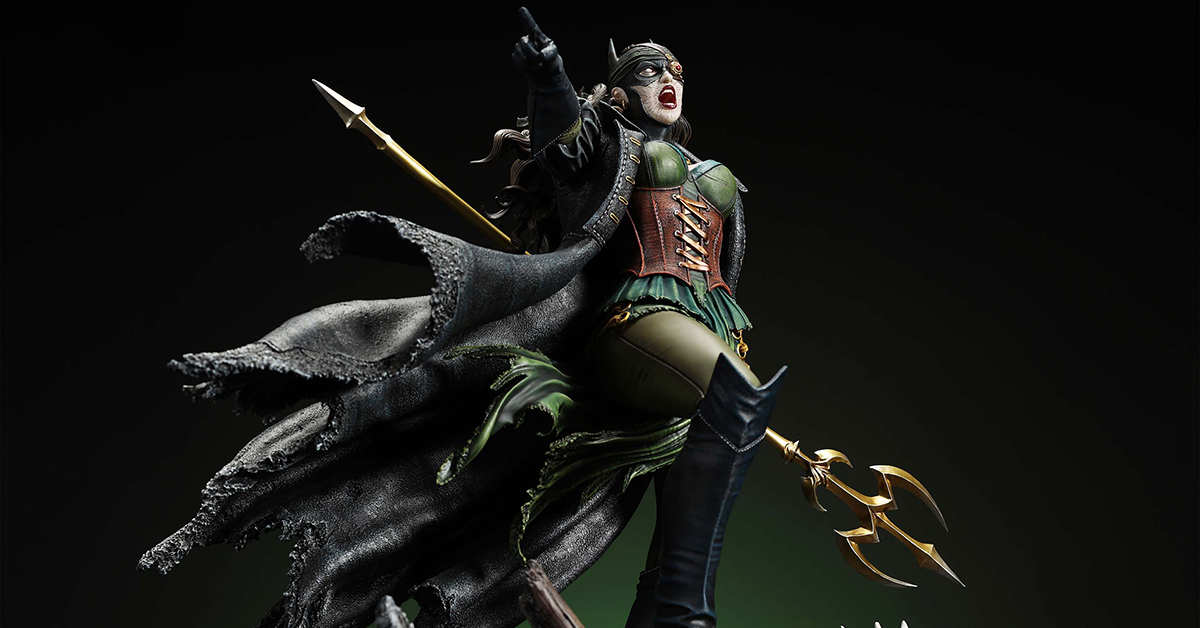 XM Studios DC《Dark Nights: Metal》蝙蝠俠-溺斃者（The Drowned）1/4 比例全身雕像