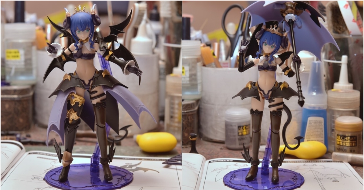 【作品分享】 壽屋 ARCANADEA 阿爾卡納蒂亞 薇兒蕾特 簡單製作
