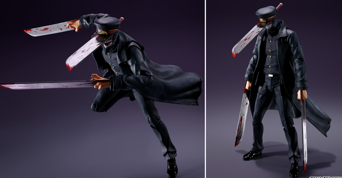 S.H.Figuarts《鏈鋸人》武士刀 可動人偶 霸氣賞玩魔人激戰場面！