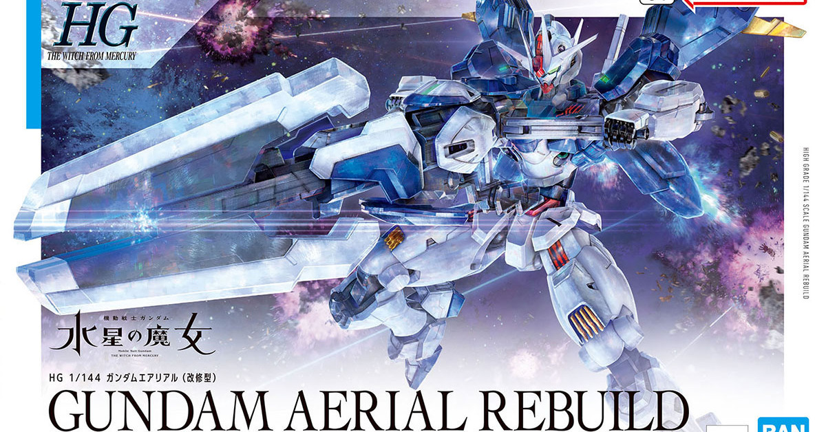 水星的魔女主角強化機『HG 1/144 風靈鋼彈（修改型）』預計 03 月發售  再現劇中火力更強的武裝機構！