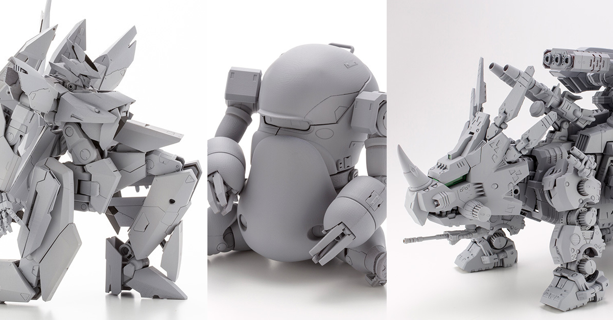 ZOIDS、M.S.G...等多款原型公開！壽屋新作發表會『KOTOBUKIYA COLLECTION 2023［Winter］』機器人組裝模型篇