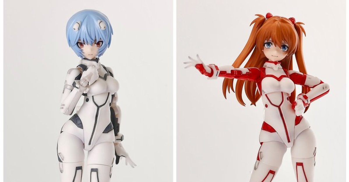 【WF2023冬】日本原型師 GRIZZRYPANDA GK新作「新世紀福音戰士 明日香 / 零 可動人偶」發表  採用射出成形可動骨架！