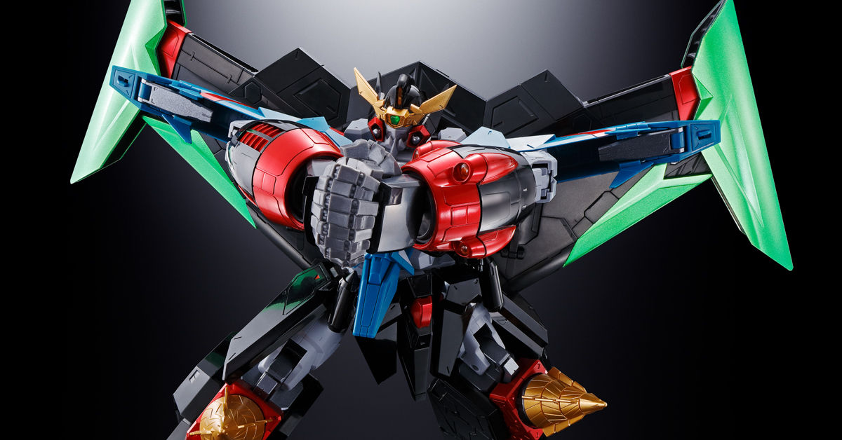 完全由地球製造的勇者機器人『超合金魂 GX-104 勇者王FINAL 我王戰牙』全貌公開  四機變形合體機構魄力再現！